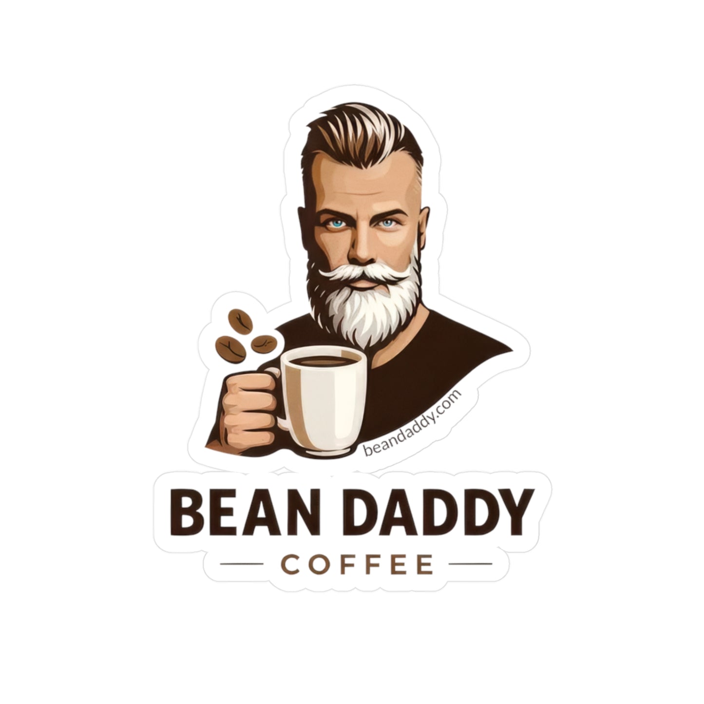 Bean Daddy's Stick-On - Premium Kiss-Cut Vinyl Decals